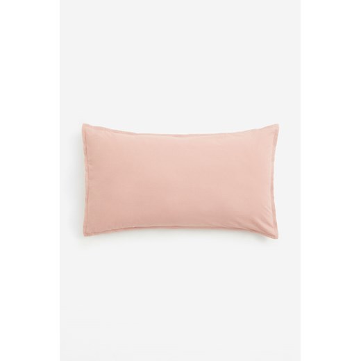H & M - Bawełniana poszewka na poduszkę - Różowy H & M 50x90 H&M