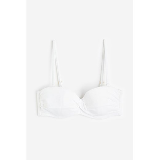 H & M - Góra od kostiumu - Biały ze sklepu H&M w kategorii Stroje kąpielowe - zdjęcie 170717247