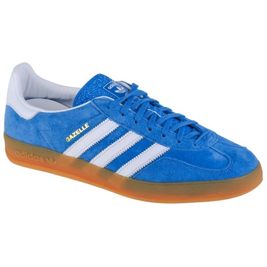 Buty adidas Gazelle Indoor H06260 niebieskie ze sklepu ButyModne.pl w kategorii Buty sportowe męskie - zdjęcie 170717545