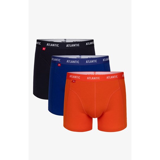 3-pack Bawełniane bokserki męskie Comfort 3MH-047/01, Kolor multicolour, Rozmiar M, ATLANTIC ze sklepu Primodo w kategorii Majtki męskie - zdjęcie 170718118