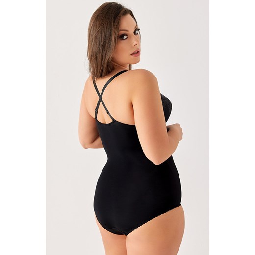 Modelujące damskie body z miseczkami czarne G184 Livia, Kolor czarny, Rozmiar 70D, Gorsenia ze sklepu Primodo w kategorii Body damskie - zdjęcie 170718209
