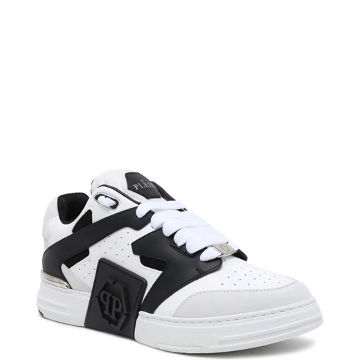 Philipp Plein Skórzane sneakersy Mix Lo-Top ze sklepu Gomez Fashion Store w kategorii Buty sportowe męskie - zdjęcie 170718957