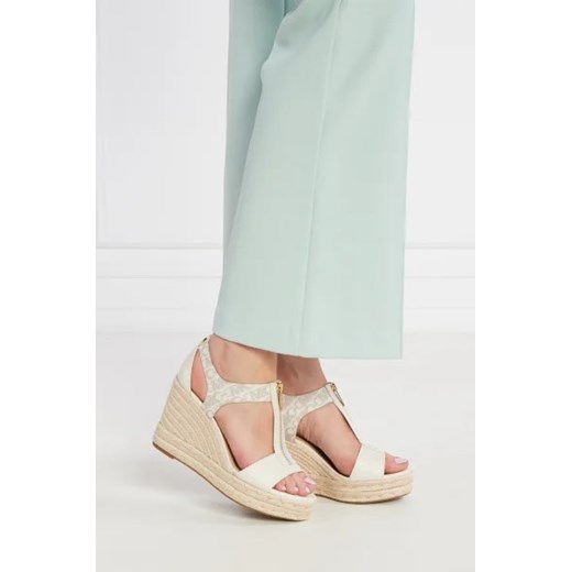 Michael Kors Skórzane koturny BERKLEY Michael Kors 36 okazyjna cena Gomez Fashion Store