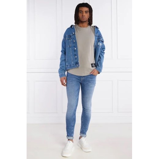 T-shirt męski szary Calvin Klein casual