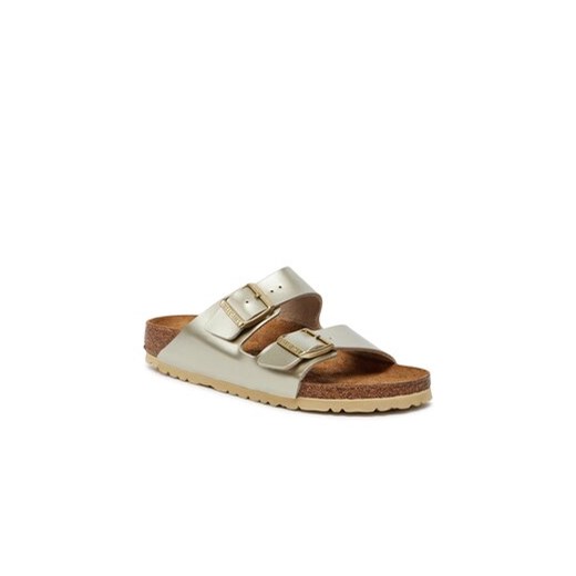 Birkenstock Klapki Arizona 1014841 D Złoty 38 MODIVO