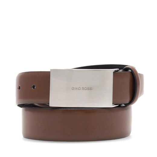 Pasek Męski Gino Rossi 3M2-004-AW23 Brown Gino Rossi 110 eobuwie.pl
