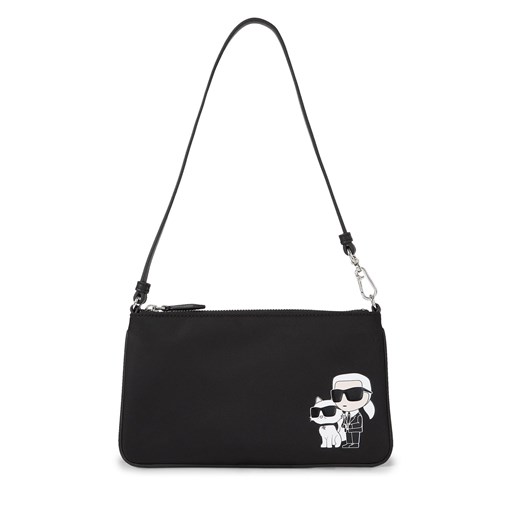 Torebka KARL LAGERFELD 240W3230 Black Karl Lagerfeld one size eobuwie.pl