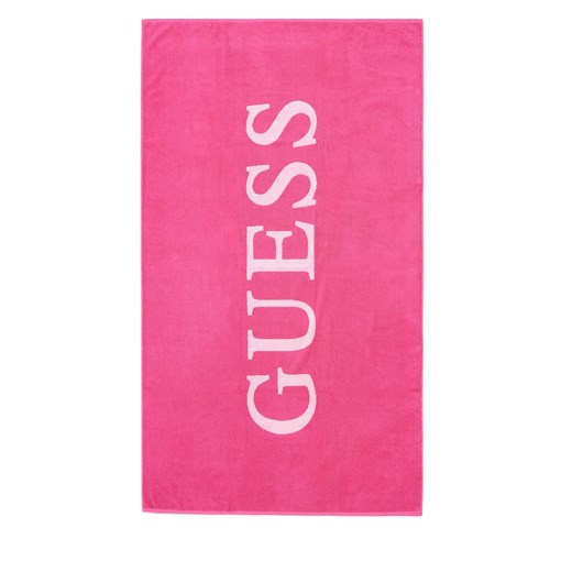 Ręcznik Guess E4GZ04 SG00P Różowy ze sklepu eobuwie.pl w kategorii Ręczniki - zdjęcie 170722666