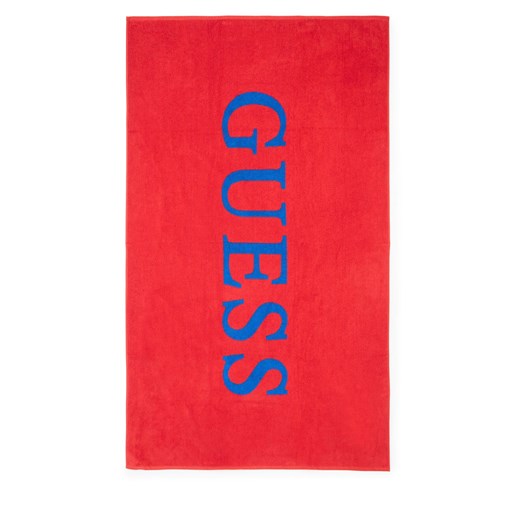 Ręcznik Guess E4GZ04 SG00P Czerwony ze sklepu eobuwie.pl w kategorii Ręczniki - zdjęcie 170722728