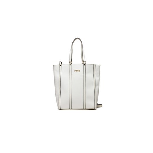 Nobo Torebka NBAG-M1430-C000 Biały ze sklepu MODIVO w kategorii Torby Shopper bag - zdjęcie 170726227