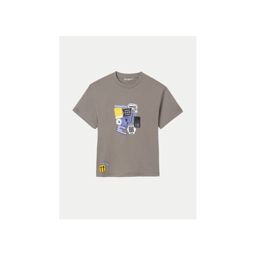Mayoral T-Shirt 06044 Brązowy Regular Fit ze sklepu MODIVO w kategorii T-shirty chłopięce - zdjęcie 170726318