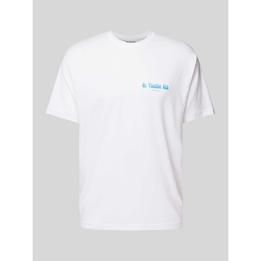 T-shirt z okrągłym dekoltem model ‘Beach Day’ ze sklepu Peek&Cloppenburg  w kategorii T-shirty męskie - zdjęcie 170726585