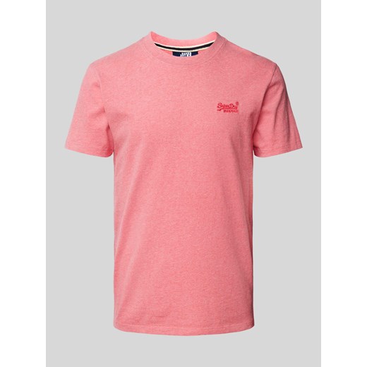 T-shirt melanżowy model ‘Vintage Logo’ ze sklepu Peek&Cloppenburg  w kategorii T-shirty męskie - zdjęcie 170726647