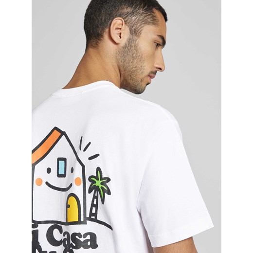 T-shirt z okrągłym dekoltem model ‘Mi Casa’ On Vacation XL Peek&Cloppenburg 