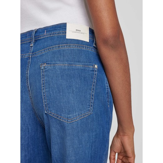 Jeansy z prostą nogawką i wpuszczanymi kieszeniami model ‘STYLE.CAROLA’ 40 Peek&Cloppenburg 