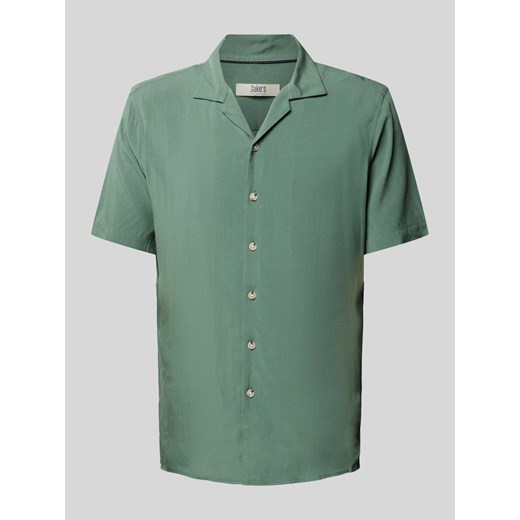 Koszula casualowa o kroju regular fit z wiskozy ze sklepu Peek&Cloppenburg  w kategorii Koszule męskie - zdjęcie 170727666