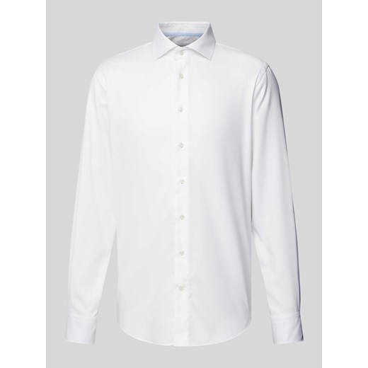 Koszula biznesowa o kroju slim fit z kołnierzykiem typu cutaway ze sklepu Peek&Cloppenburg  w kategorii Koszule męskie - zdjęcie 170727679