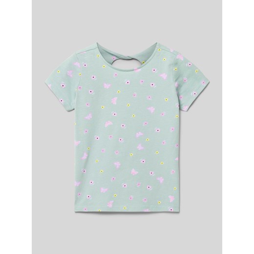 T-shirt z wzorem na całej powierzchni ze sklepu Peek&Cloppenburg  w kategorii Bluzki dziewczęce - zdjęcie 170727696