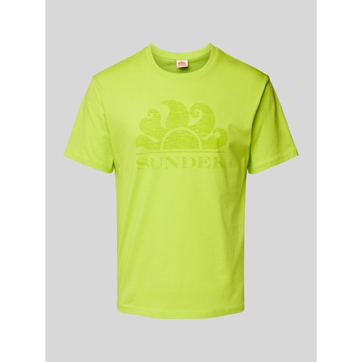 T-shirt z nadrukiem z logo ze sklepu Peek&Cloppenburg  w kategorii T-shirty męskie - zdjęcie 170727707