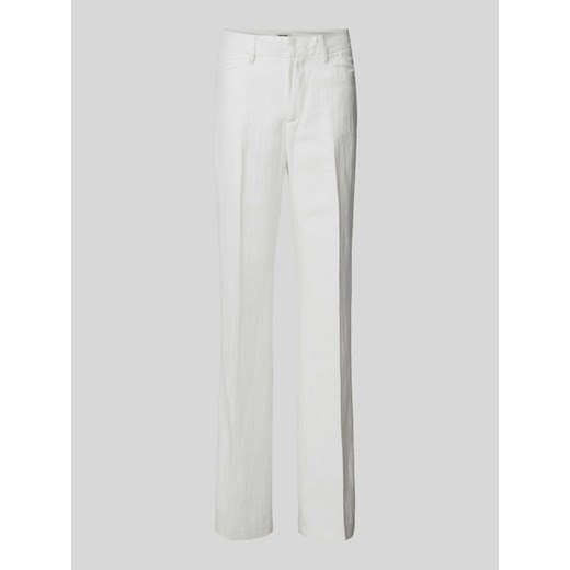 Spodnie materiałowe o kroju slim fit w kant model ‘PISTOL’ ze sklepu Peek&Cloppenburg  w kategorii Spodnie damskie - zdjęcie 170727897