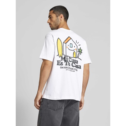 T-shirt z okrągłym dekoltem model ‘Mi Casa’ On Vacation XL Peek&Cloppenburg 