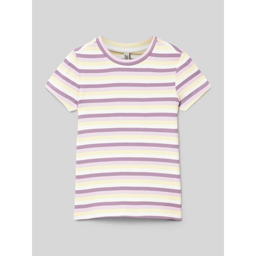 T-shirt w paski ze sklepu Peek&Cloppenburg  w kategorii Bluzki dziewczęce - zdjęcie 170728085