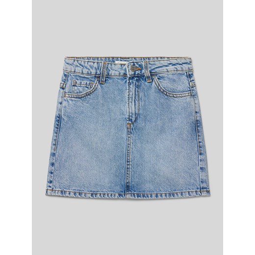 Spódnica jeansowa z wpuszczanymi kieszeniami ze sklepu Peek&Cloppenburg  w kategorii Spódnice dziewczęce - zdjęcie 170728138