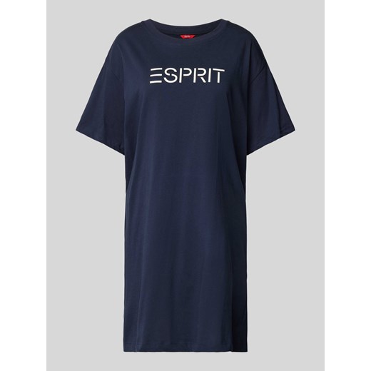 Koszula nocna z nadrukiem z logo model ‘MIA’ ze sklepu Peek&Cloppenburg  w kategorii Koszule nocne - zdjęcie 170728147
