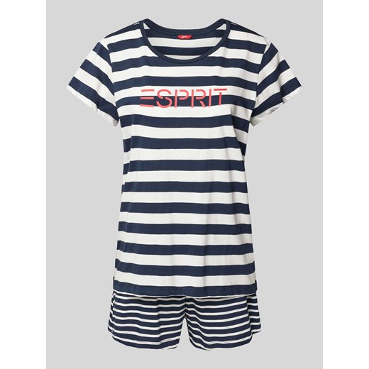 Piżama z nadrukiem z logo model ‘MIA’ ze sklepu Peek&Cloppenburg  w kategorii Piżamy damskie - zdjęcie 170728165