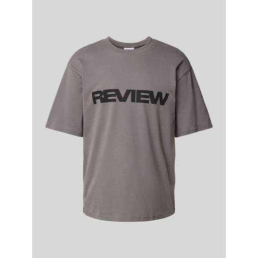 T-shirt z okrągłym dekoltem Review M Peek&Cloppenburg 