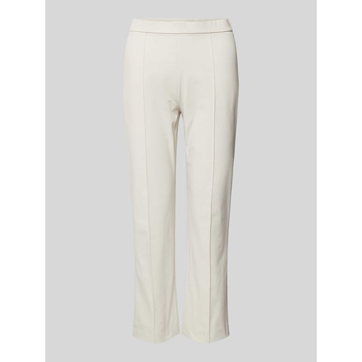 Spodnie materiałowe o kroju slim fit z przeszytym kantem model ‘MACY’ ze sklepu Peek&Cloppenburg  w kategorii Spodnie damskie - zdjęcie 170728845