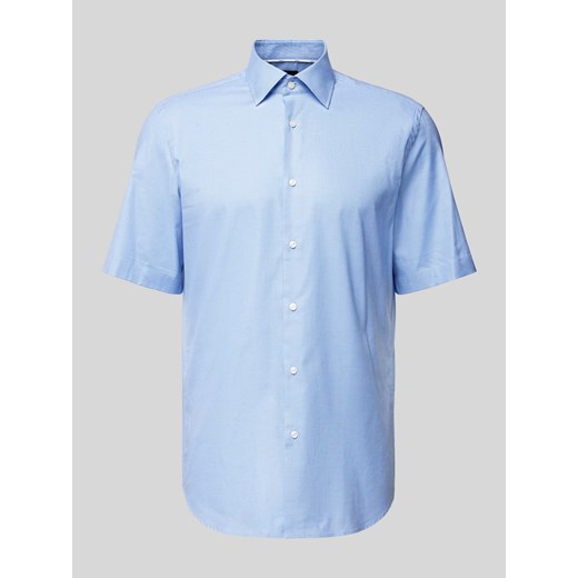 Koszula biznesowa o kroju regular fit z fakturowanym wzorem model ‘Joe’ 44 Peek&Cloppenburg 