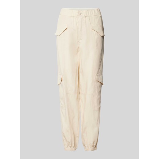 Spodnie cargo o kroju baggy fit z elastycznym pasem ze sklepu Peek&Cloppenburg  w kategorii Spodnie damskie - zdjęcie 170729036