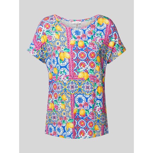 T-shirt z wzorem na całej powierzchni ze sklepu Peek&Cloppenburg  w kategorii Bluzki damskie - zdjęcie 170729055