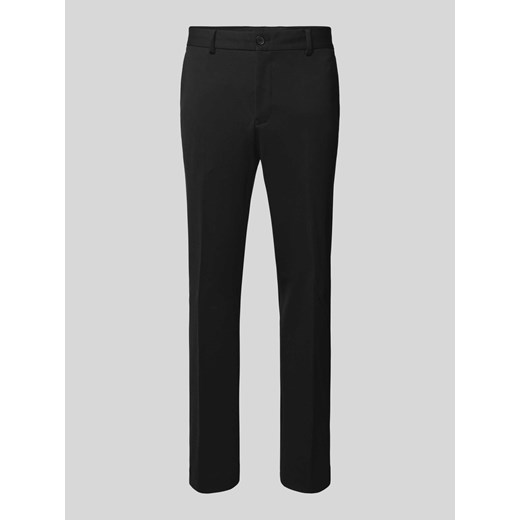 Spodnie materiałowe o kroju slim fit w kant model ‘DELON’ Selected Homme 46 Peek&Cloppenburg 