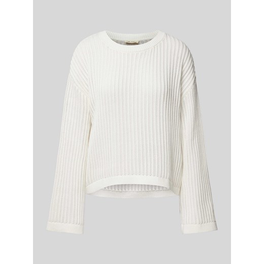 Sweter z dzianiny w jednolitym kolorze model ‘Dicte’ ze sklepu Peek&Cloppenburg  w kategorii Swetry damskie - zdjęcie 170729168