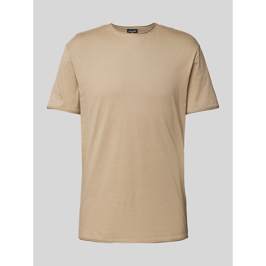 T-shirt o prostym kroju z efektem melanżu ze sklepu Peek&Cloppenburg  w kategorii T-shirty męskie - zdjęcie 170729305