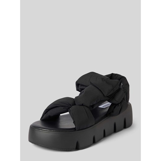 Sandały na platformie w jednolitym kolorze model ‘BONKERS’ ze sklepu Peek&Cloppenburg  w kategorii Sandały damskie - zdjęcie 170729486