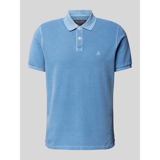 Koszulka polo z detalem z logo ze sklepu Peek&Cloppenburg  w kategorii T-shirty męskie - zdjęcie 170729516