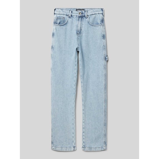 Jeansy o kroju regular fit z 5 kieszeniami model ‘Hammers’ ze sklepu Peek&Cloppenburg  w kategorii Spodnie chłopięce - zdjęcie 170729629