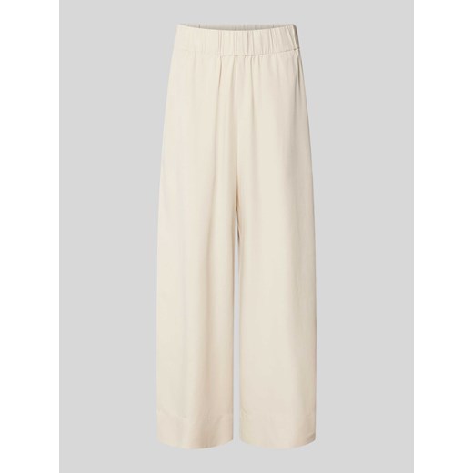 Spodnie o skróconym kroju regular fit ze sklepu Peek&Cloppenburg  w kategorii Spodnie damskie - zdjęcie 170729757