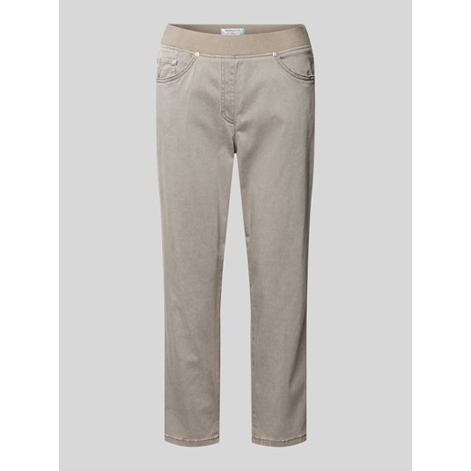 Spodnie o skróconym kroju slim fit model ‘Pamina’ ze sklepu Peek&Cloppenburg  w kategorii Spodnie damskie - zdjęcie 170729766