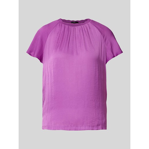 Bluzka w jednolitym kolorze ze sklepu Peek&Cloppenburg  w kategorii Bluzki damskie - zdjęcie 170729816