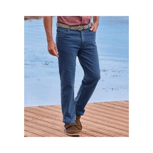 Wygodne jeansy regular ze stretchem Atlas For Men L okazja Atlas For Men