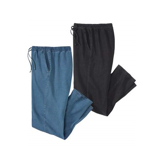 Zestaw 2 par wygodnych jeansów ze sklepu Atlas For Men w kategorii Spodnie męskie - zdjęcie 170730205