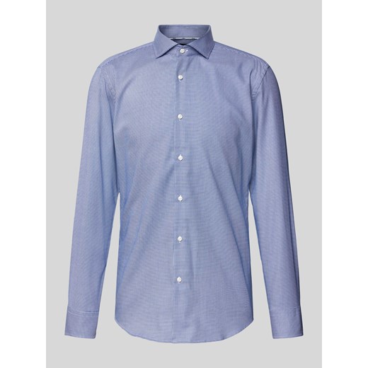 Koszula biznesowa o kroju slim fit z kołnierzykiem typu kent model ‘Hank’ ze sklepu Peek&Cloppenburg  w kategorii Koszule męskie - zdjęcie 170737346