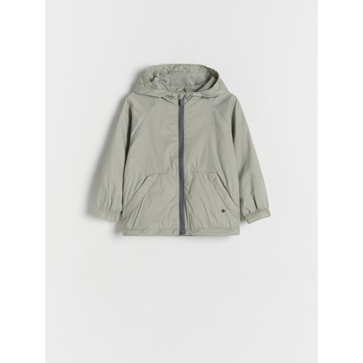 Reserved - Ortalionowa kurtka - jasnozielony ze sklepu Reserved w kategorii Kombinezony i kurtki - zdjęcie 170738569