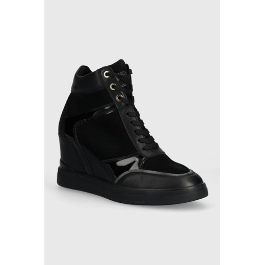 Geox sneakersy skórzane D MAURICA B kolor czarny D35PRB 02285 C9999 Geox 40 ANSWEAR.com