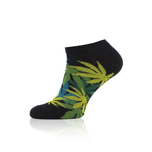 Skarpetki stopki męskie S168S Chill, Kolor czarno-zielony, Rozmiar 41-43, Gee One ze sklepu Intymna w kategorii Skarpetki męskie - zdjęcie 170739926