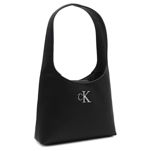 Shopper bag Calvin Klein elegancka ze skóry ekologicznej duża 